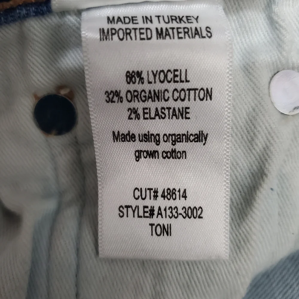 Agolde Swerve Toni Midrise Ankle Jeans 24 Waist